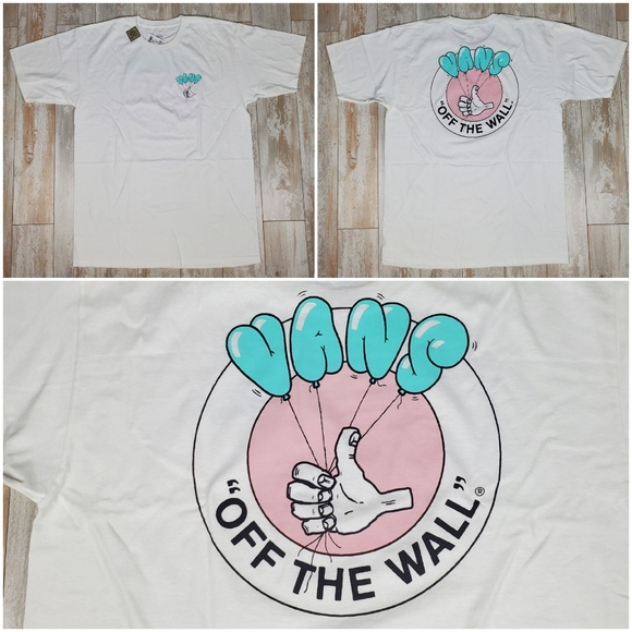 Vans Ballooning Tee White - Picture 1 of 8
